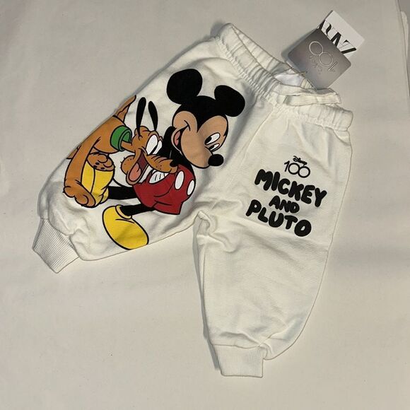 ZARA Kids | Ecru | MICKEY MOUSE AND FRIENDS © DISNEY PANTS - Picture 6 of 6